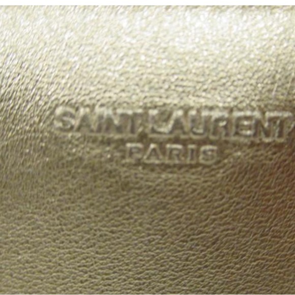 Authentic Yves SAINT LAURENT PARIS  Mini Baby Duffle 2WAY Hand Bag Leath… - Picture 8 of 12